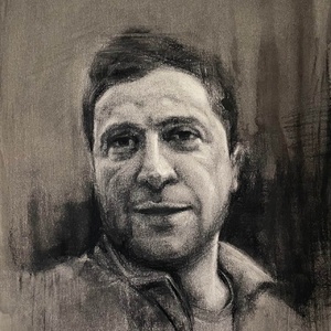 Charcoal drawing, Available