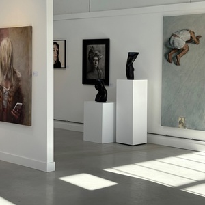 Zelfportret als Venus van de Vodden Expositie Galerie RRMND