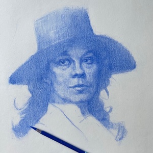 Aunt Polly Peaky Blinders. Polychromos, available