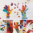 Groep 1/2: Mixing colours through pointillism